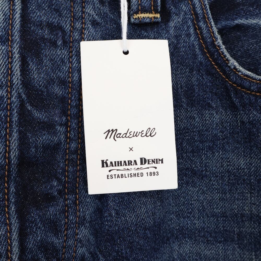 Madewell Men's The 1991 Loose Straight Jean Japanese Denim Fairside Wash 33x32 - Picture 4 of 10